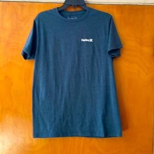 Hurley Men's Blue Tee size medium